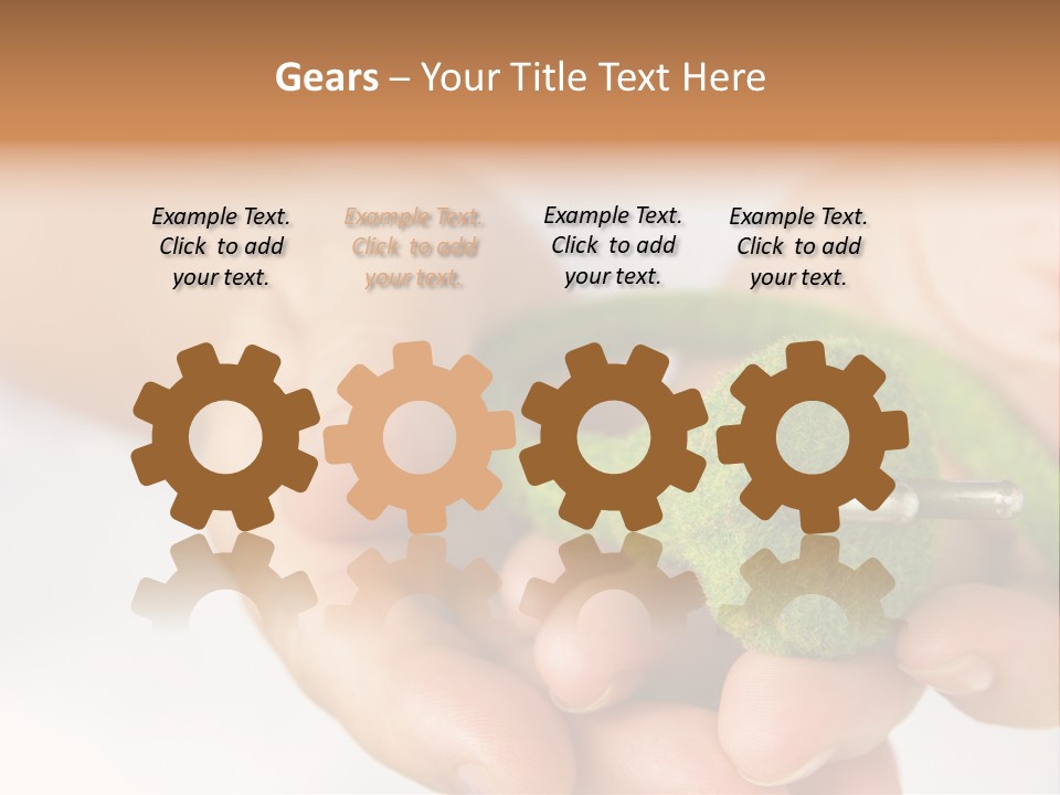 Abstract Environmentally Object PowerPoint Template