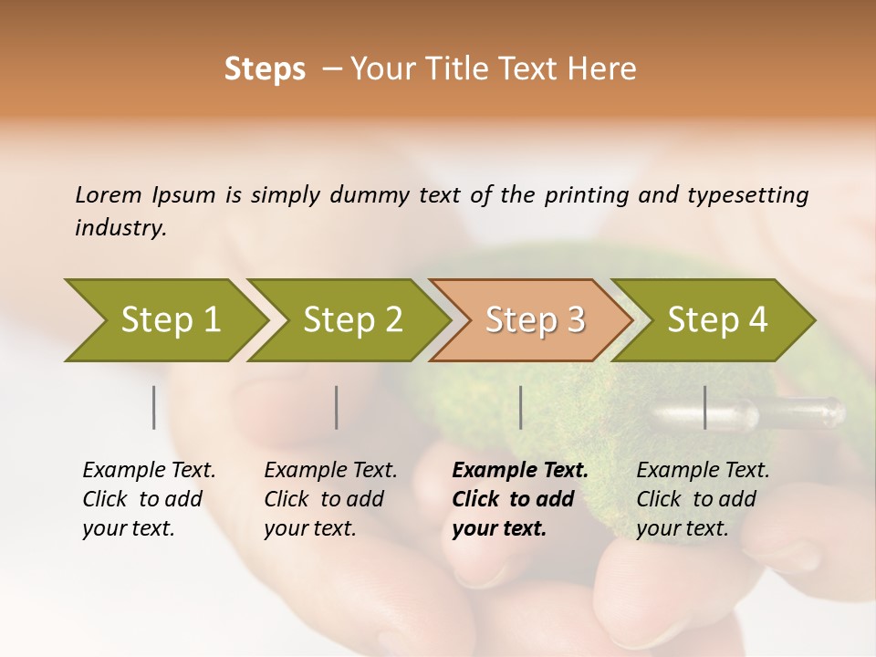 Abstract Environmentally Object PowerPoint Template