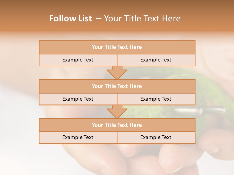 Abstract Environmentally Object PowerPoint Template