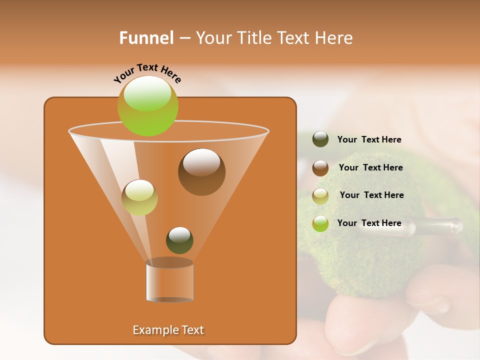 Abstract Environmentally Object PowerPoint Template