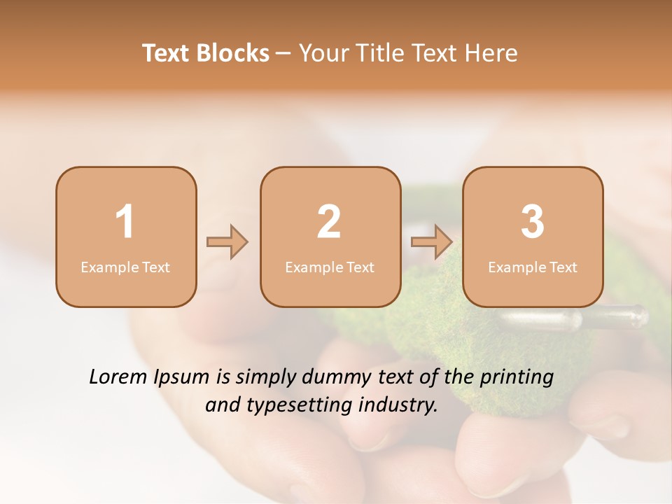 Abstract Environmentally Object PowerPoint Template