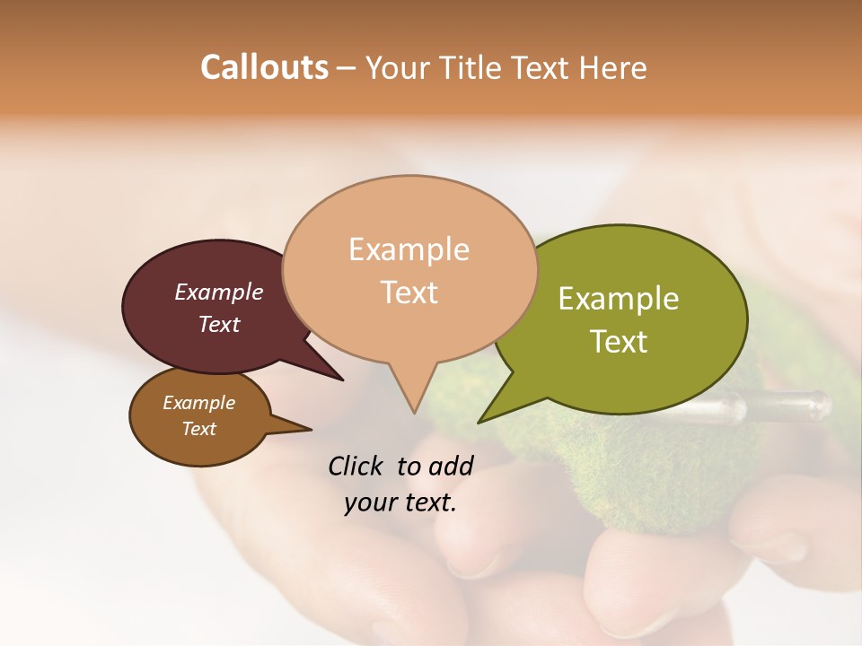 Abstract Environmentally Object PowerPoint Template