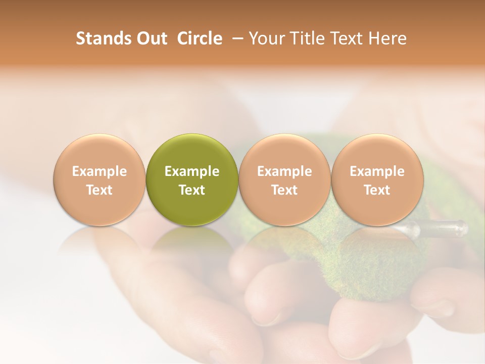 Abstract Environmentally Object PowerPoint Template