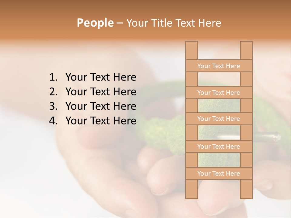 Abstract Environmentally Object PowerPoint Template