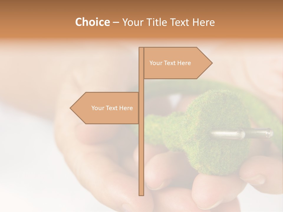 Abstract Environmentally Object PowerPoint Template