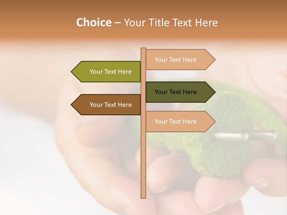 Abstract Environmentally Object PowerPoint Template