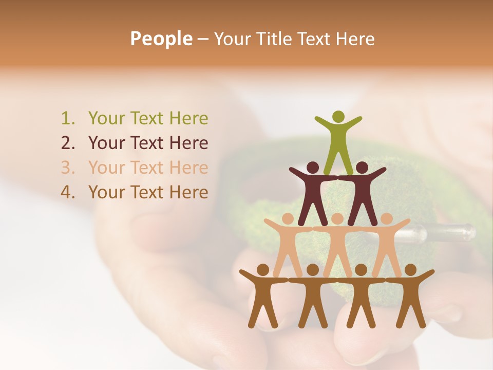 Abstract Environmentally Object PowerPoint Template