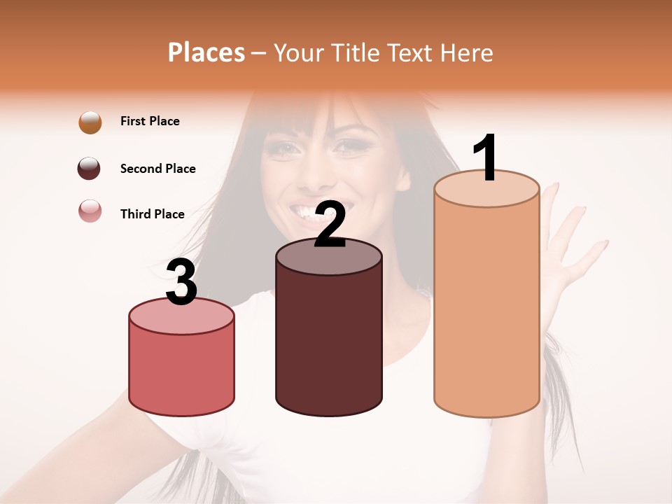 Beautiful Hand Hair PowerPoint Template