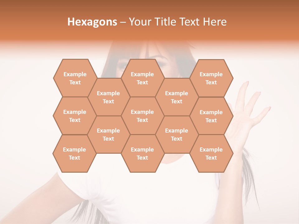 Beautiful Hand Hair PowerPoint Template