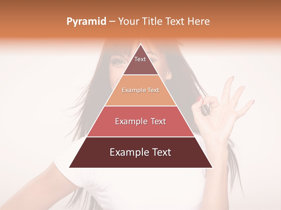 Beautiful Hand Hair PowerPoint Template