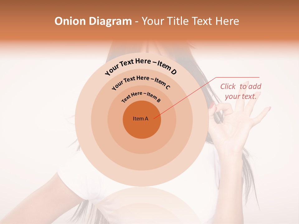 Beautiful Hand Hair PowerPoint Template