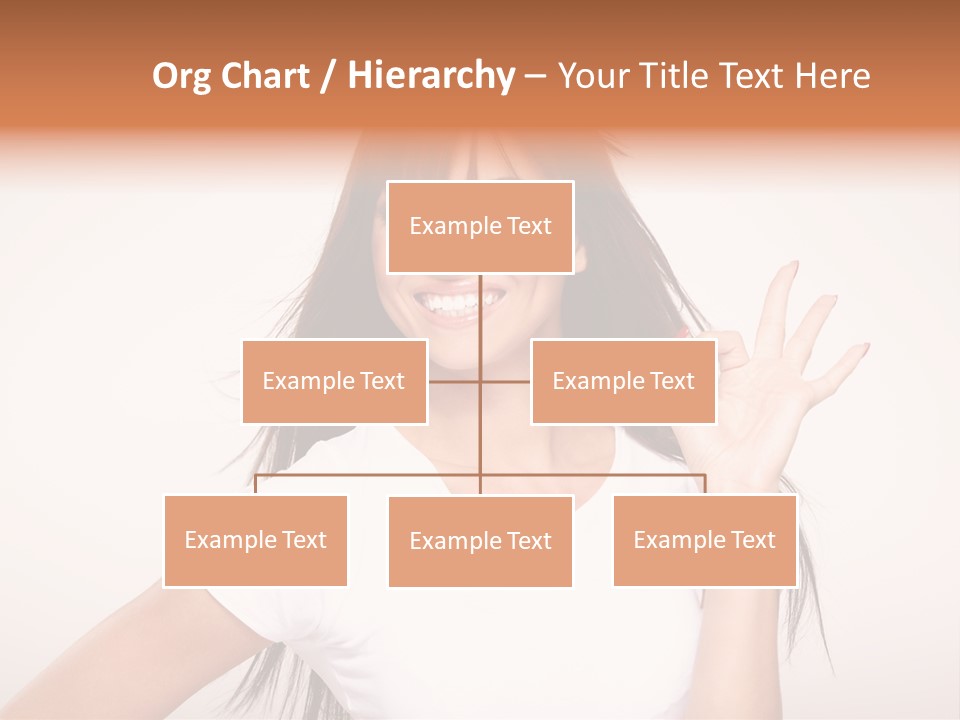 Beautiful Hand Hair PowerPoint Template