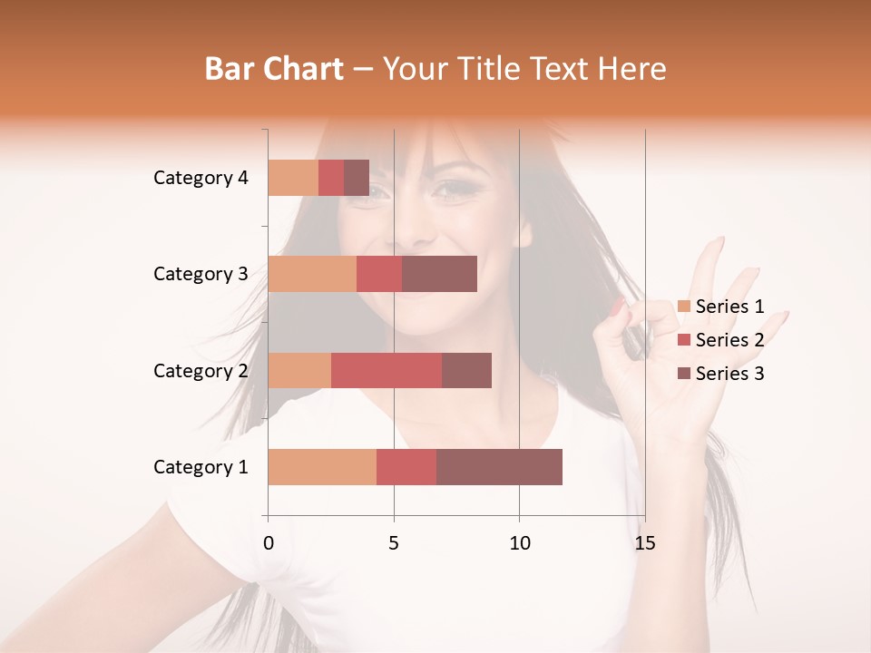 Beautiful Hand Hair PowerPoint Template