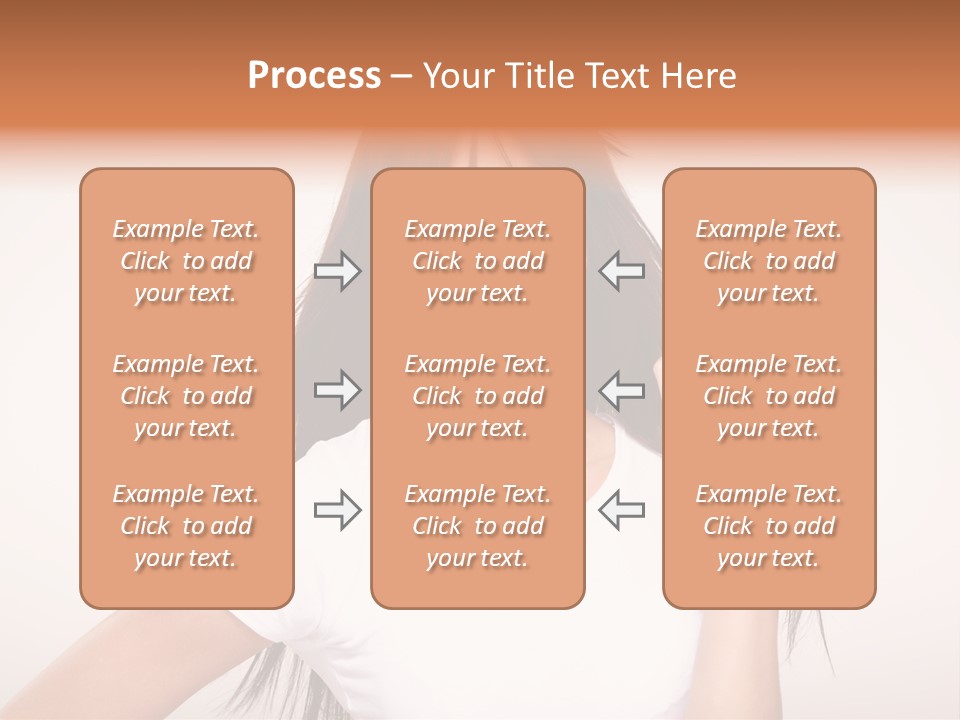 Beautiful Hand Hair PowerPoint Template
