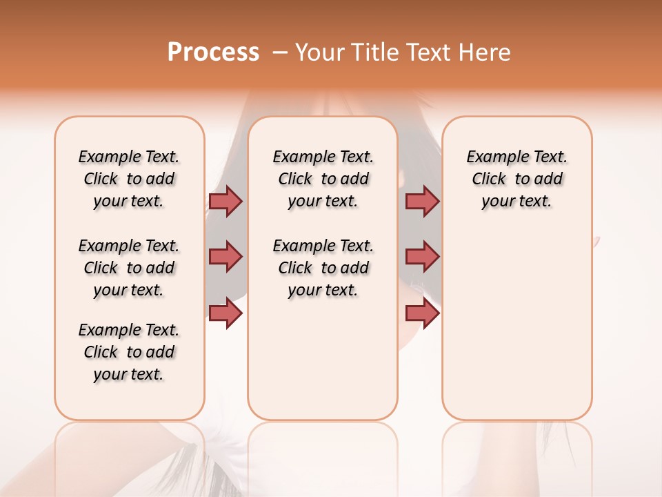 Beautiful Hand Hair PowerPoint Template