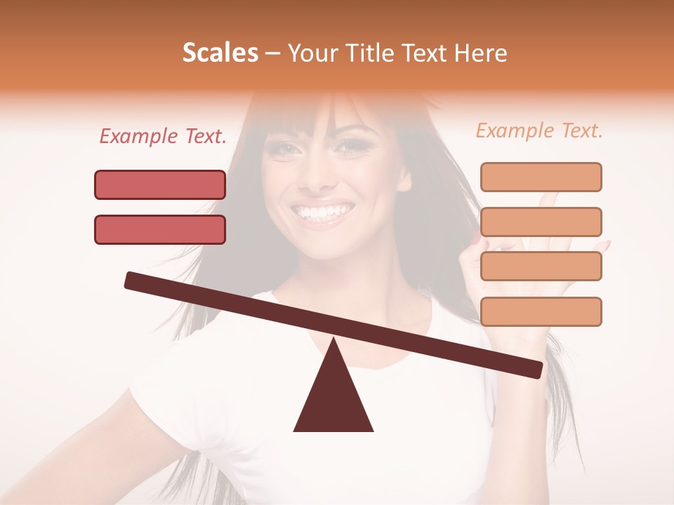 Beautiful Hand Hair PowerPoint Template