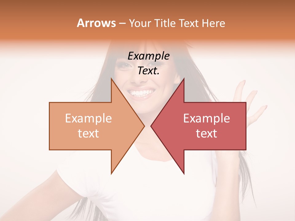 Beautiful Hand Hair PowerPoint Template