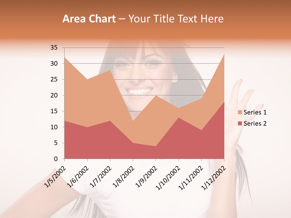 Beautiful Hand Hair PowerPoint Template