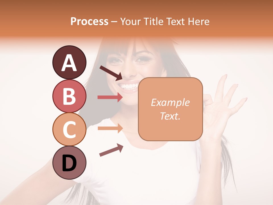 Beautiful Hand Hair PowerPoint Template