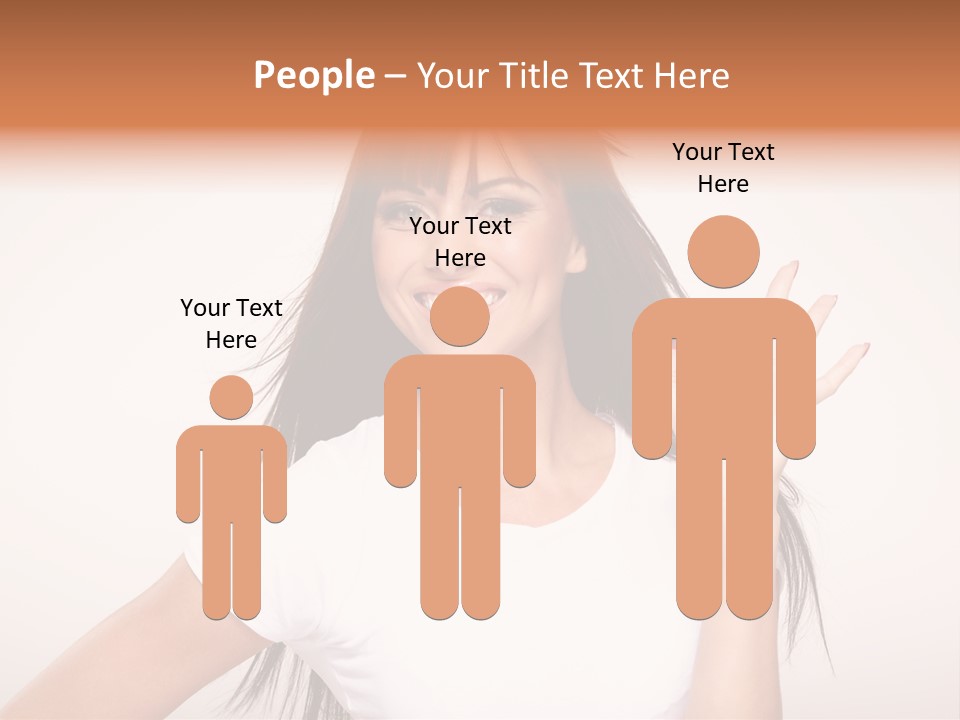 Beautiful Hand Hair PowerPoint Template