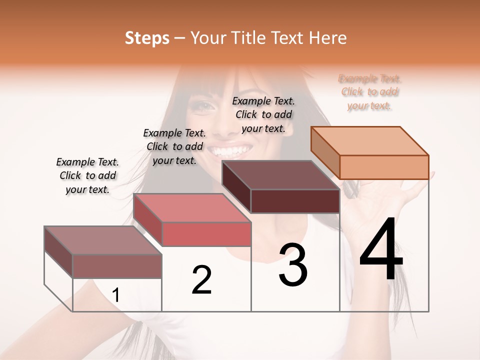 Beautiful Hand Hair PowerPoint Template