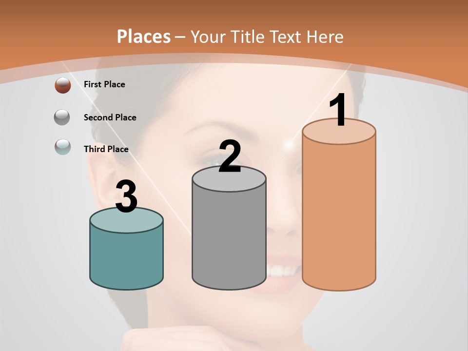 Plastic Woman Beauty PowerPoint Template