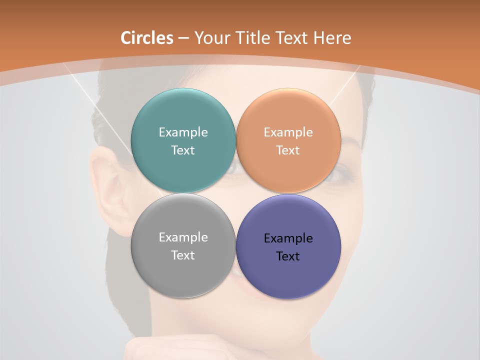 Plastic Woman Beauty PowerPoint Template