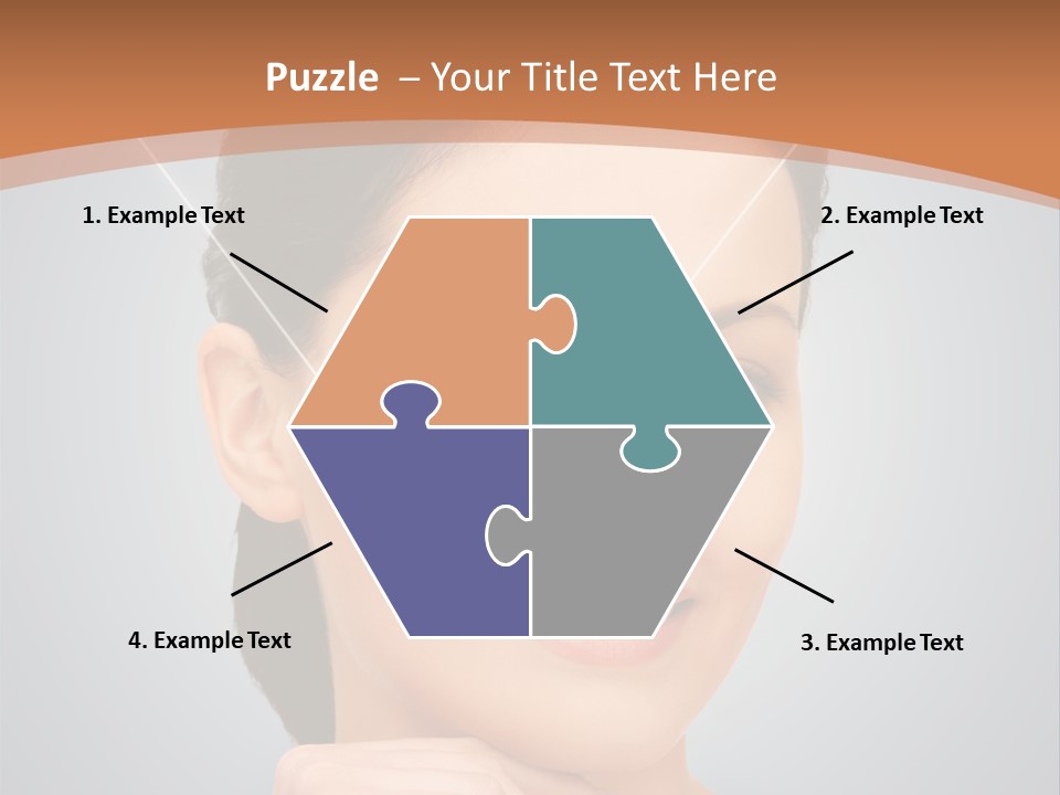 Plastic Woman Beauty PowerPoint Template