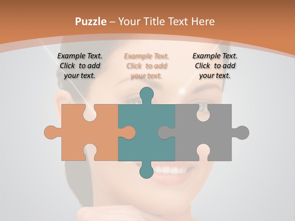 Plastic Woman Beauty PowerPoint Template