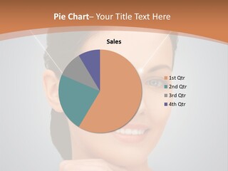 Plastic Woman Beauty PowerPoint Template