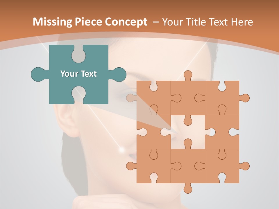 Plastic Woman Beauty PowerPoint Template