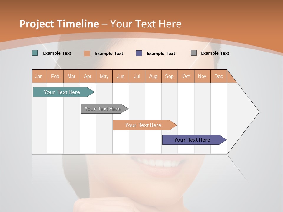 Plastic Woman Beauty PowerPoint Template