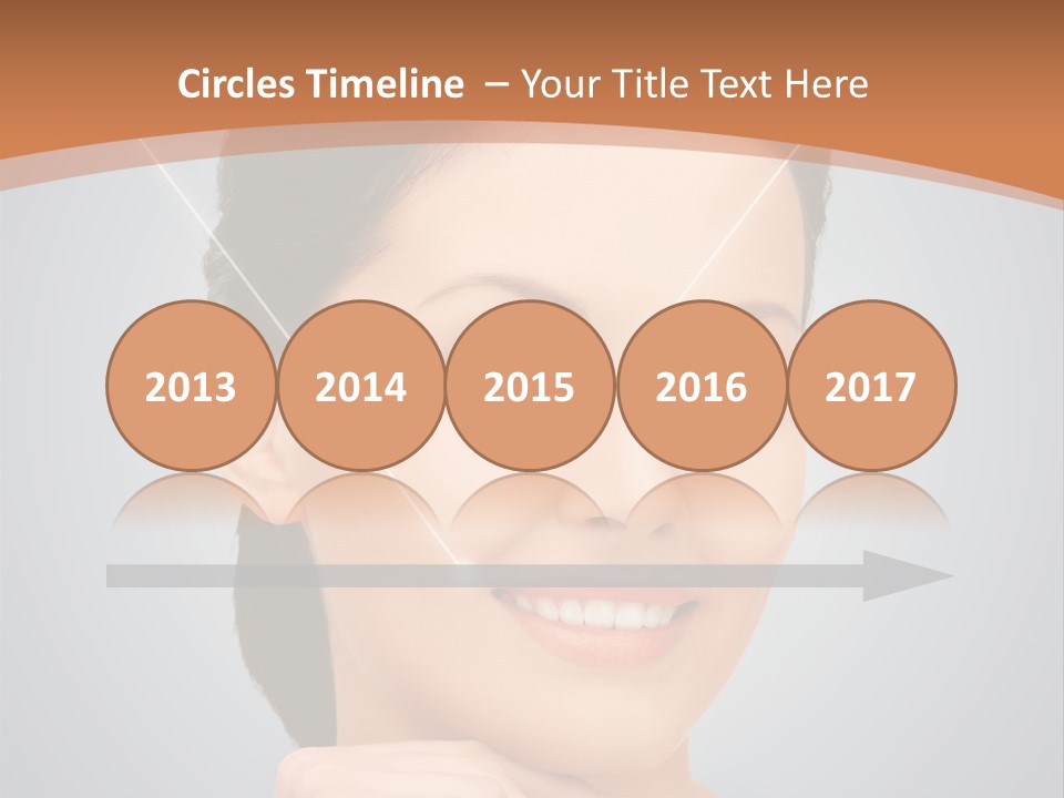 Plastic Woman Beauty PowerPoint Template