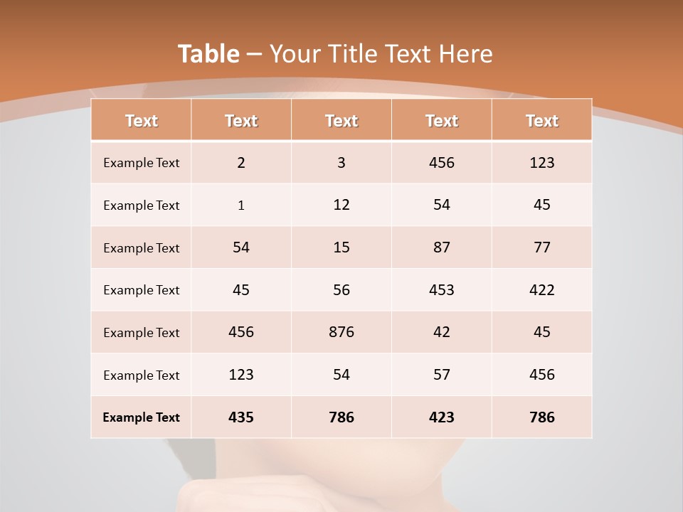 Plastic Woman Beauty PowerPoint Template