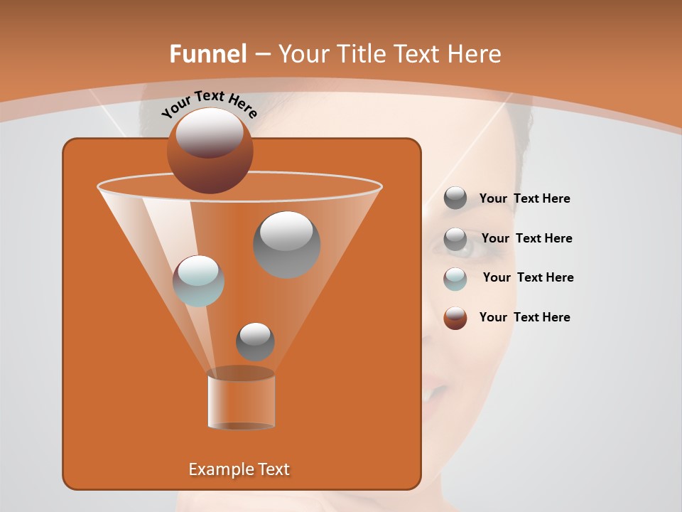 Plastic Woman Beauty PowerPoint Template