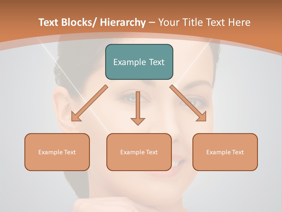 Plastic Woman Beauty PowerPoint Template