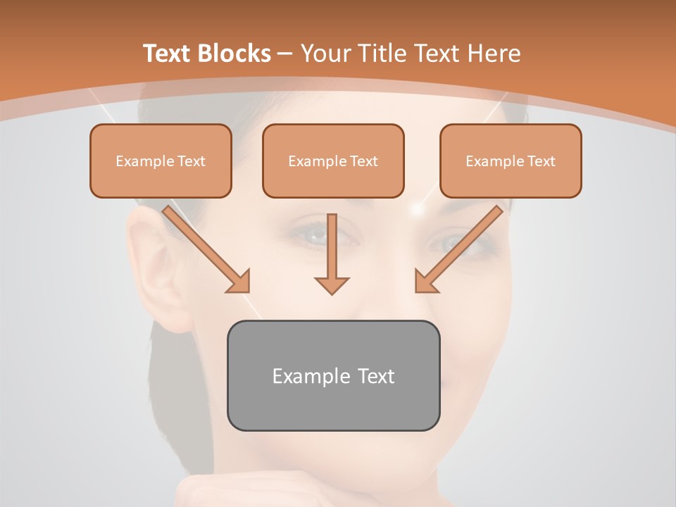 Plastic Woman Beauty PowerPoint Template