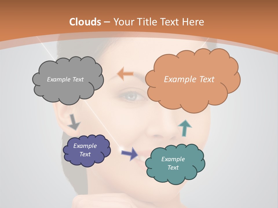 Plastic Woman Beauty PowerPoint Template