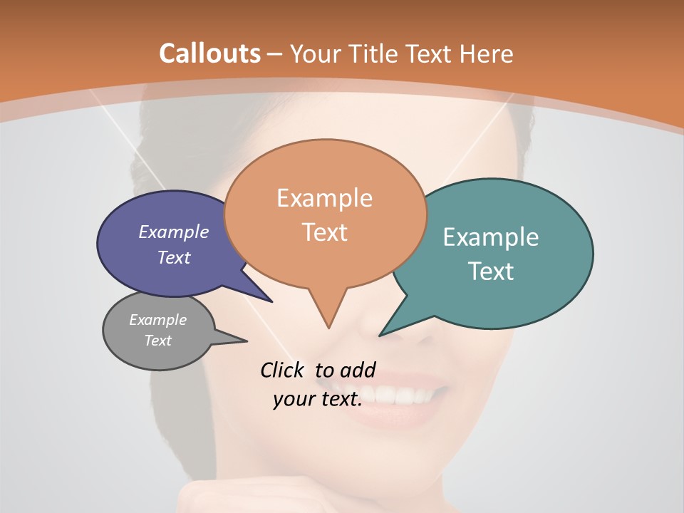 Plastic Woman Beauty PowerPoint Template