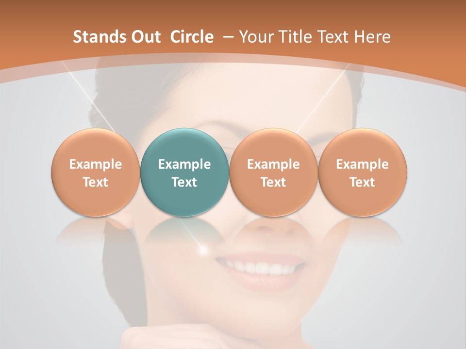 Plastic Woman Beauty PowerPoint Template