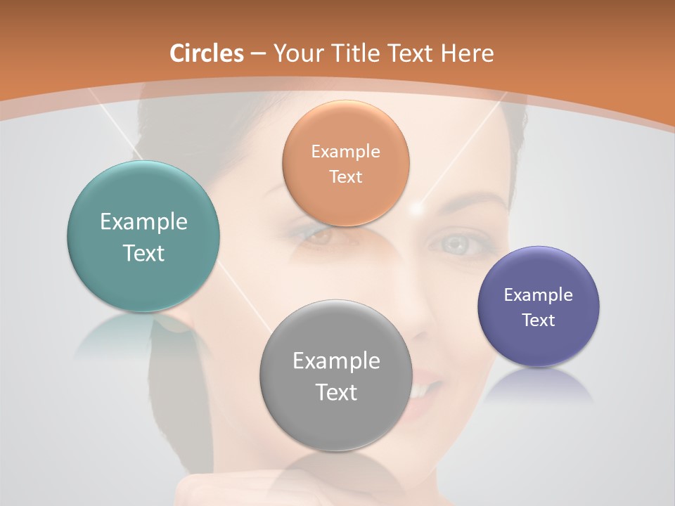 Plastic Woman Beauty PowerPoint Template