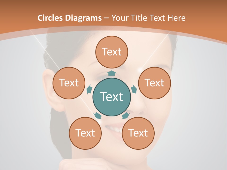 Plastic Woman Beauty PowerPoint Template