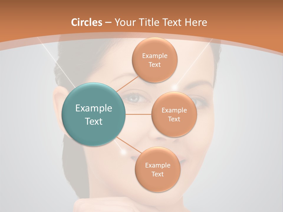 Plastic Woman Beauty PowerPoint Template