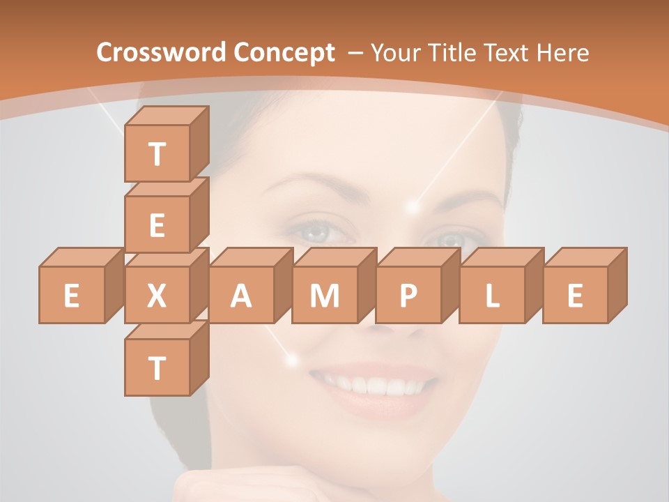 Plastic Woman Beauty PowerPoint Template