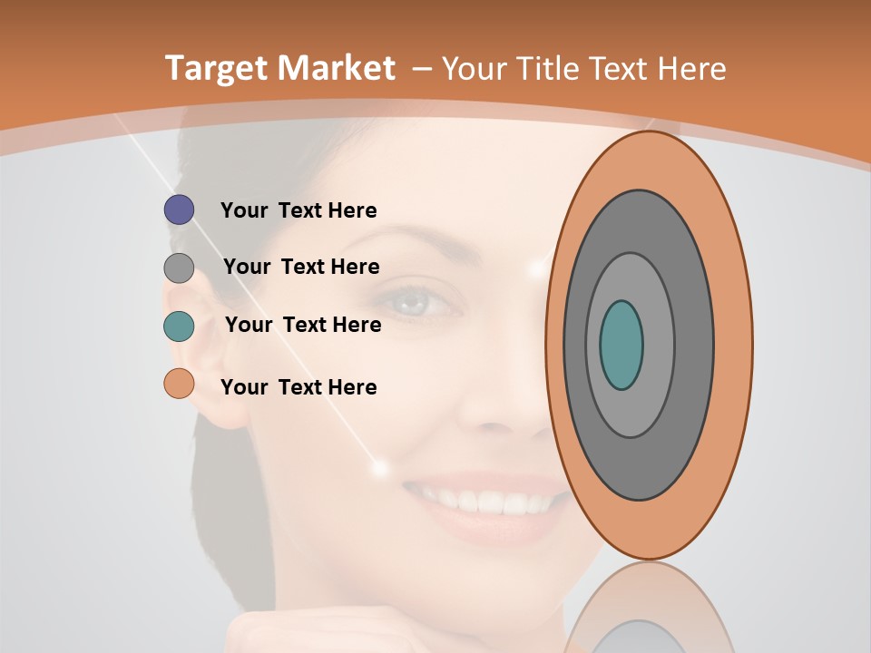 Plastic Woman Beauty PowerPoint Template