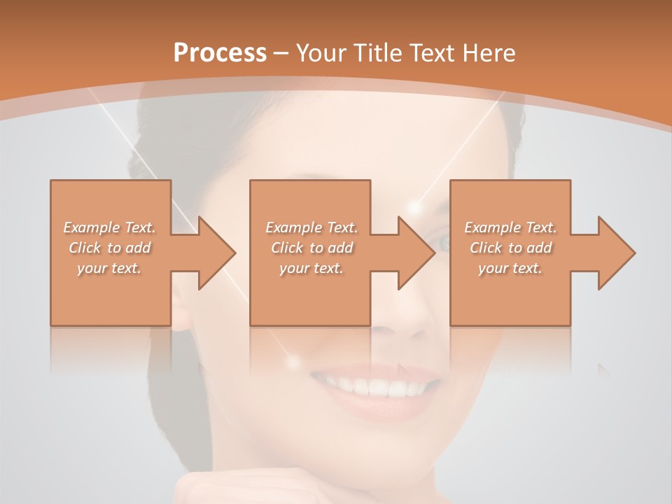 Plastic Woman Beauty PowerPoint Template