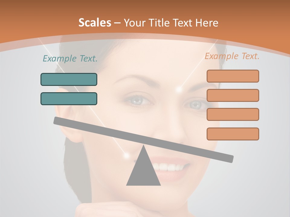 Plastic Woman Beauty PowerPoint Template