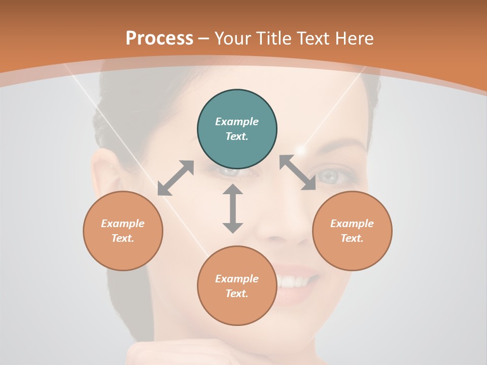 Plastic Woman Beauty PowerPoint Template