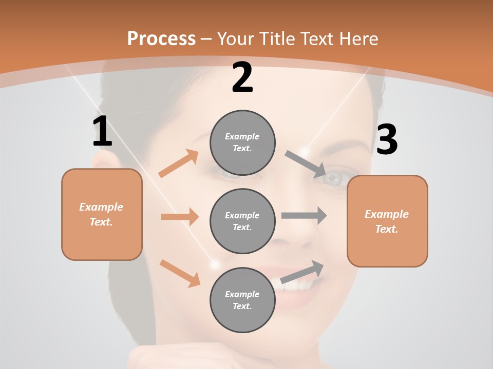 Plastic Woman Beauty PowerPoint Template
