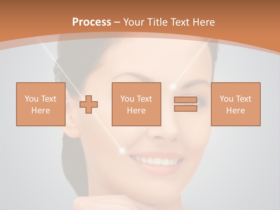 Plastic Woman Beauty PowerPoint Template